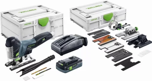 Scie Sauteuse Sans Fil FESTOOL PSC 420 HPC EBI-Set CARVEX - Batterie 4Ah + Chargeur Rapide + Systainer 13 Accessoires - 576523 -Pro Tool Soldes SDD70024 2