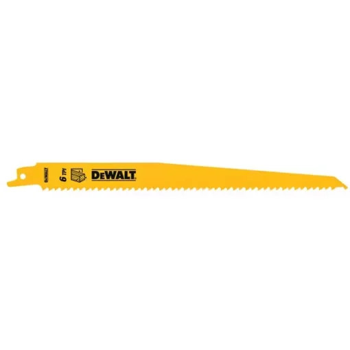 Lame Scie Sabre BIM Plungepoint DEWALT Pour Coupe Bois 228 Mm - DT2349-QZ -Pro Tool Soldes dt2349 1